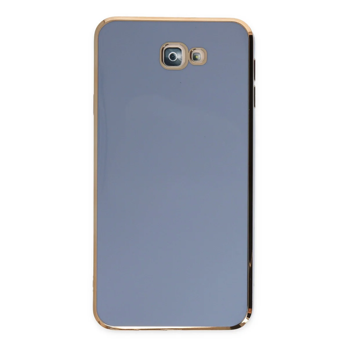 Galaxy J7 Prime Kılıf Volet Silikon - Mavi