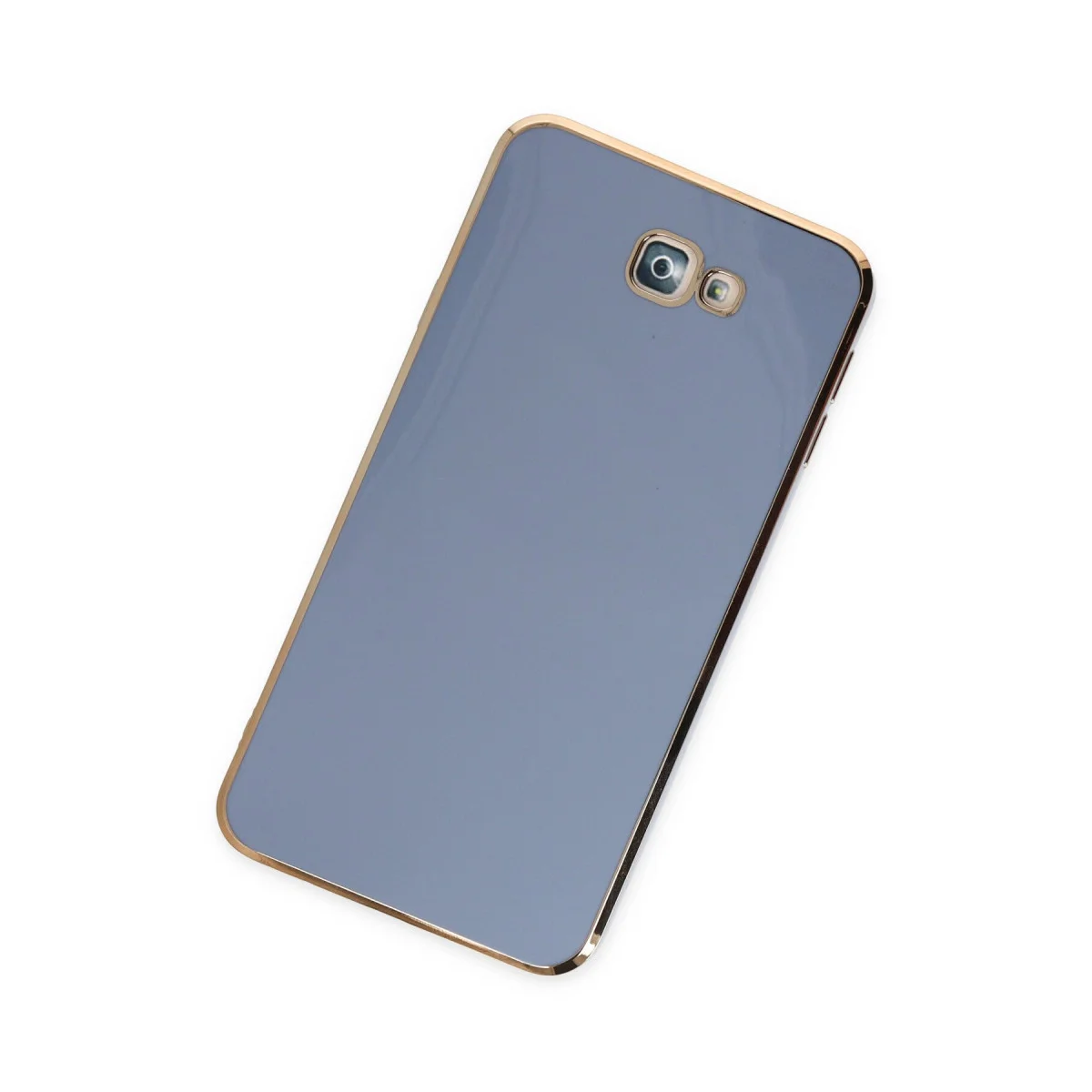 Galaxy J7 Prime Kılıf Volet Silikon - Mavi