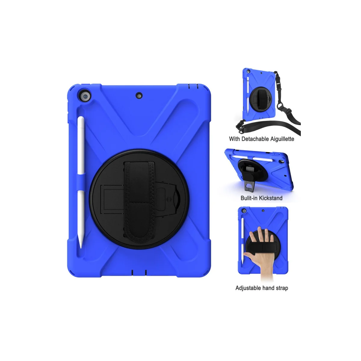 iPad Air 3 10.5 Kılıf Amazing Tablet Kapak - Mavi