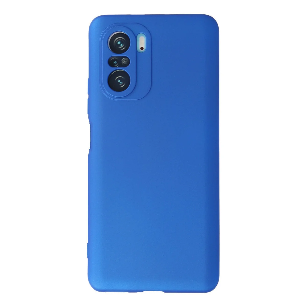 Poco F3 Kılıf First Silikon - Mavi