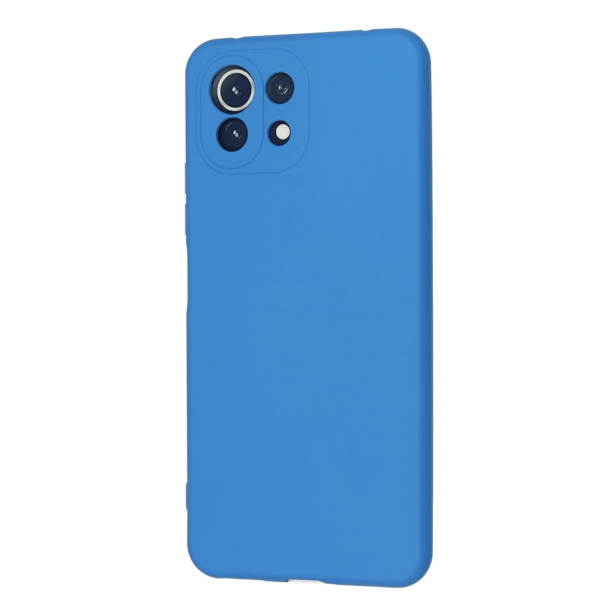 Mİ 11 Lite Kılıf Nano içi Kadife Silikon - Mavi