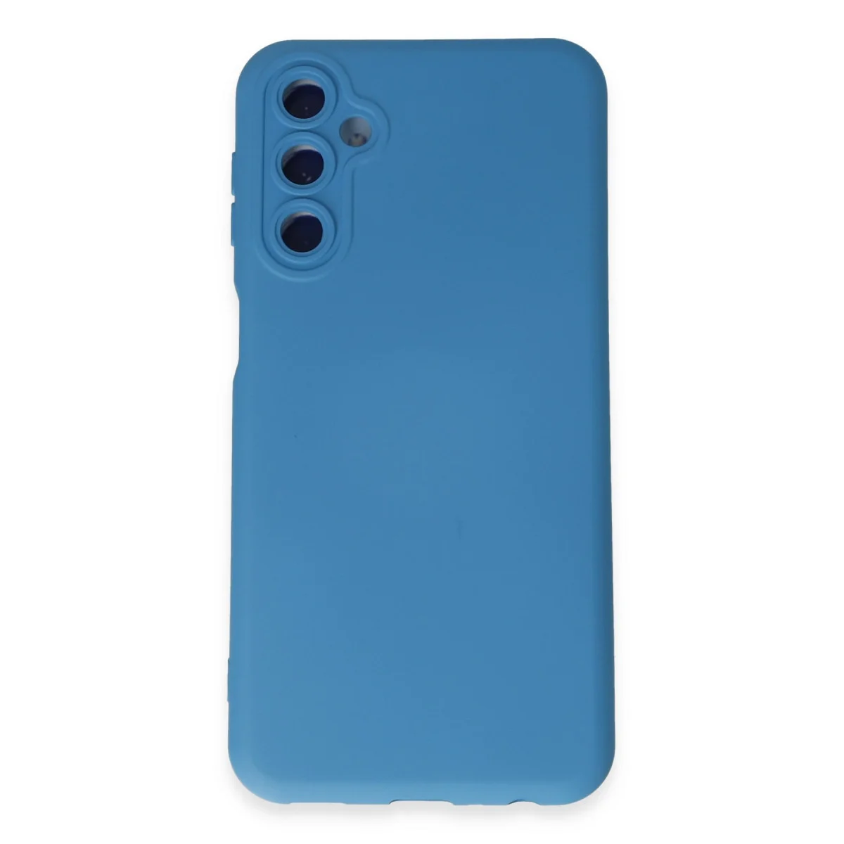 Galaxy M14 5G Kılıf Nano içi Kadife Silikon - Mavi