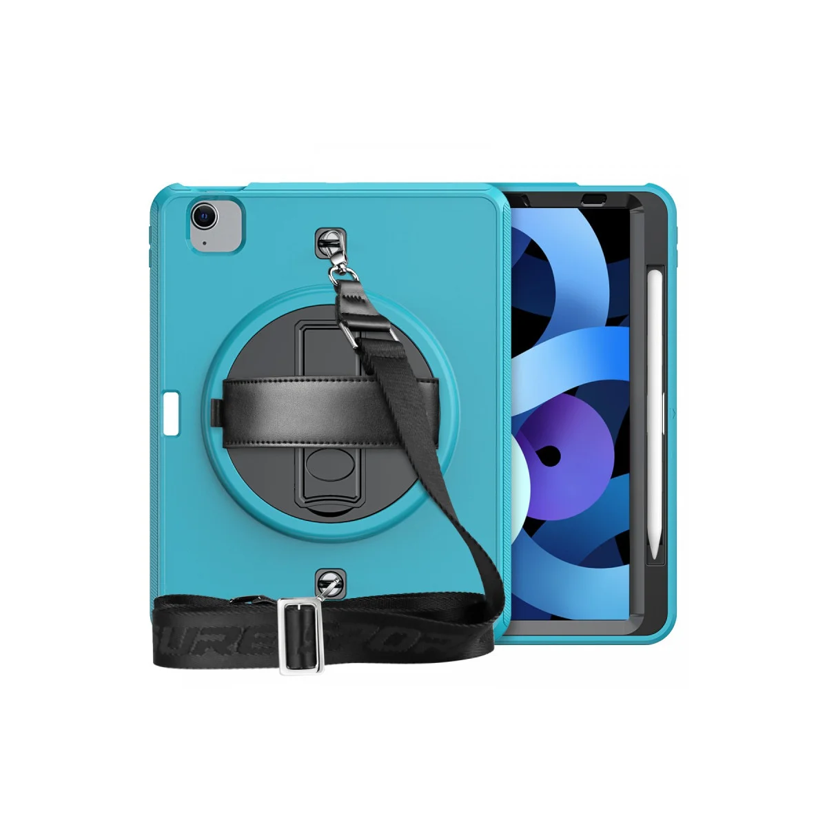 iPad Pro 11 (2020) Kılıf Strap-C Otterbox Tablet Kapak - Mavi