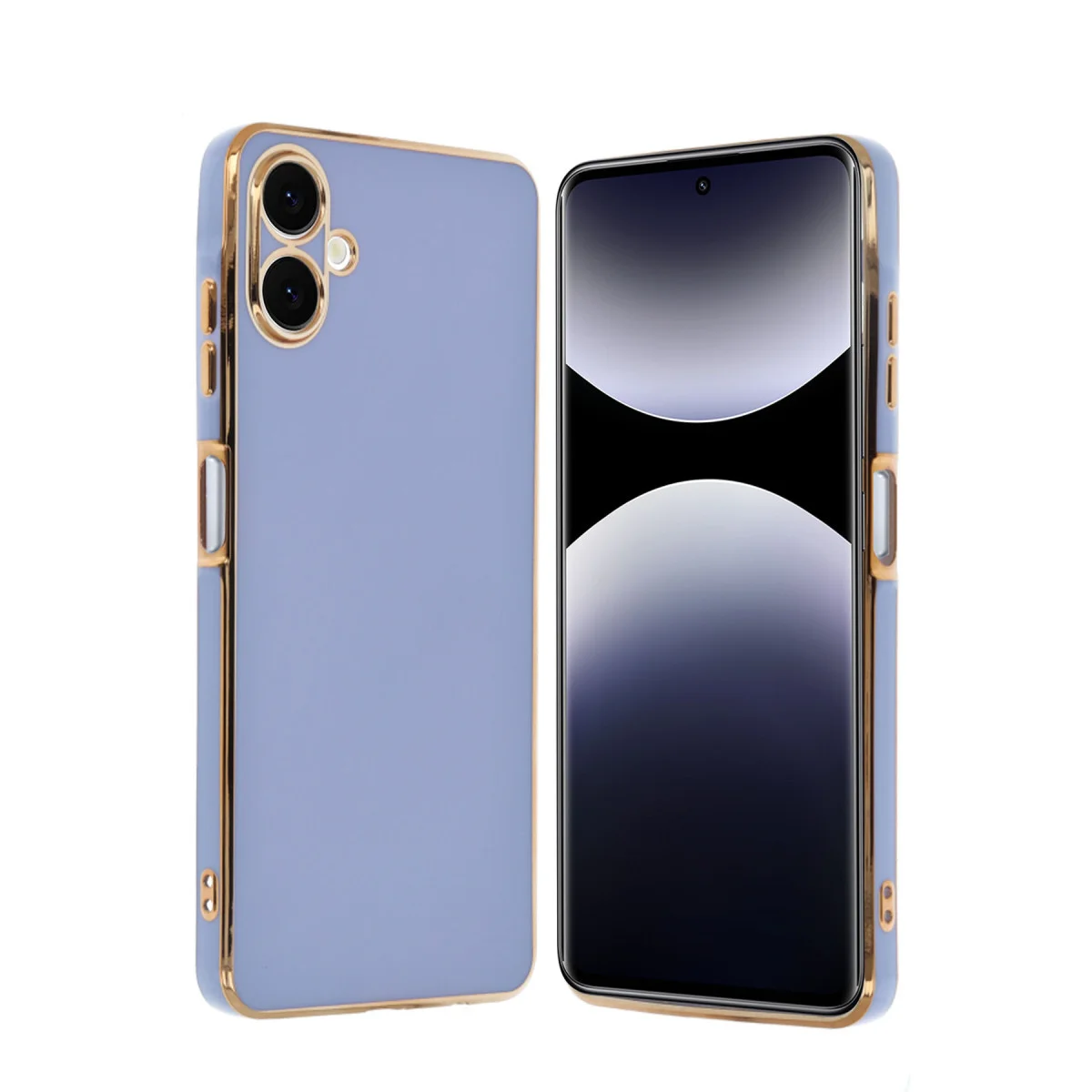 Galaxy A06 Kılıf Volet Silikon - Mavi