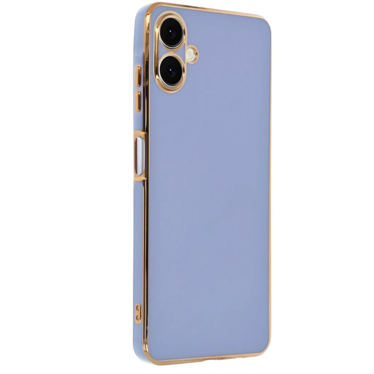 Galaxy A06 Kılıf Volet Silikon - Mavi