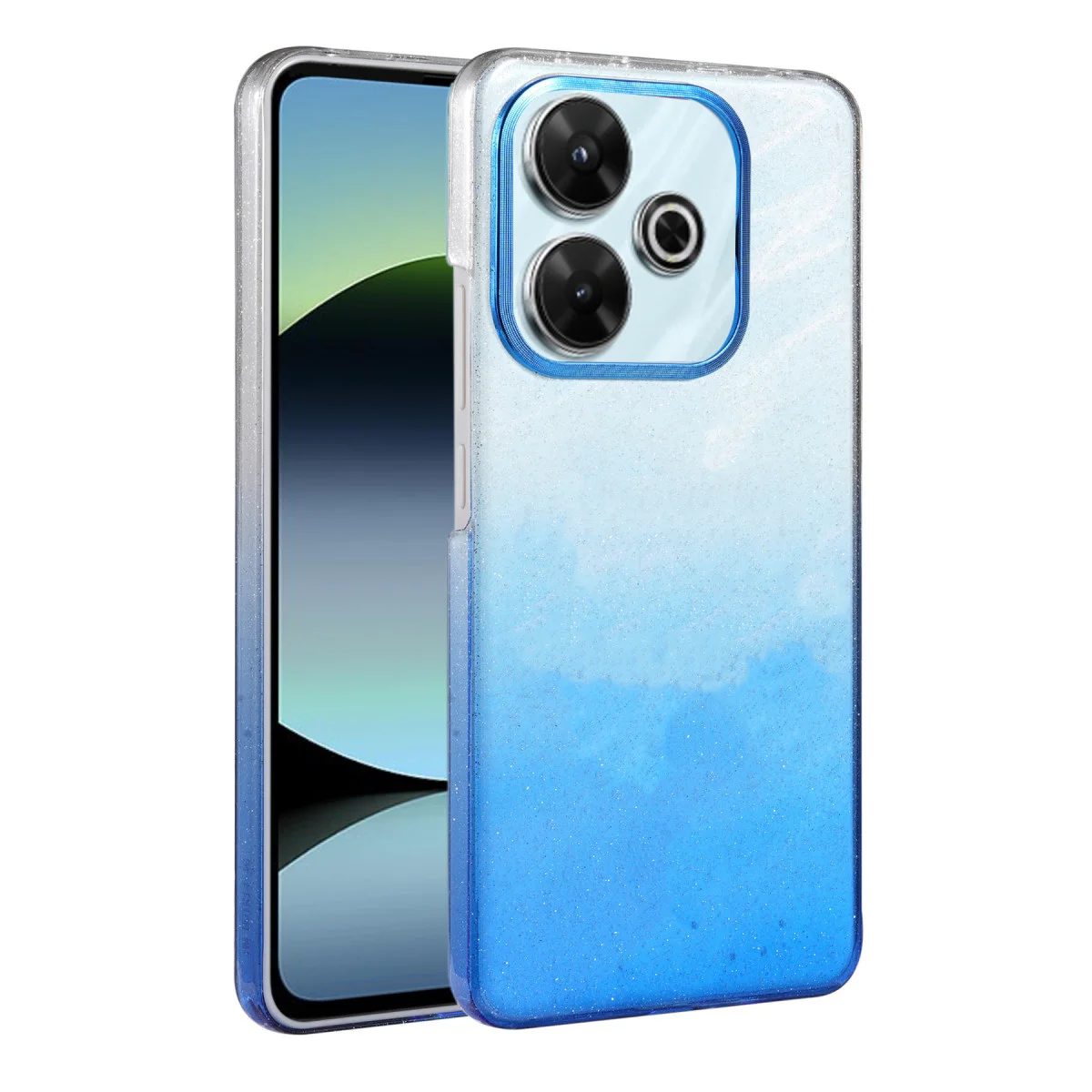 Redmi 13 4G Glossy Kapak - Mavi