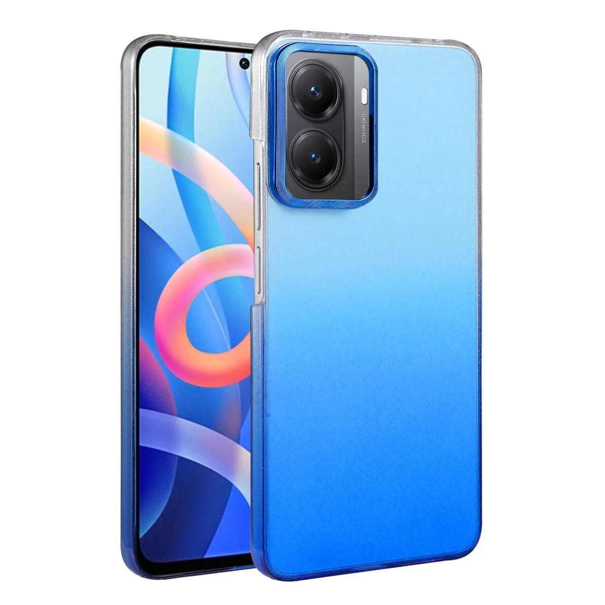 Poco X7 Pro Glossy Kapak - Mavi