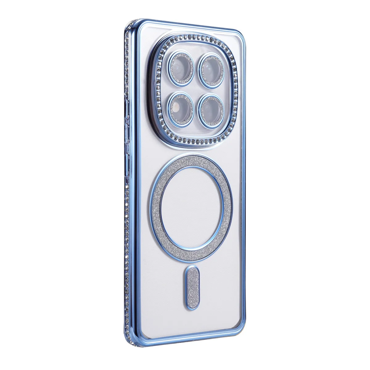 Redmi Note 14 Pro 4G Joke Simli Magneticsafe Kılıf - Mavi