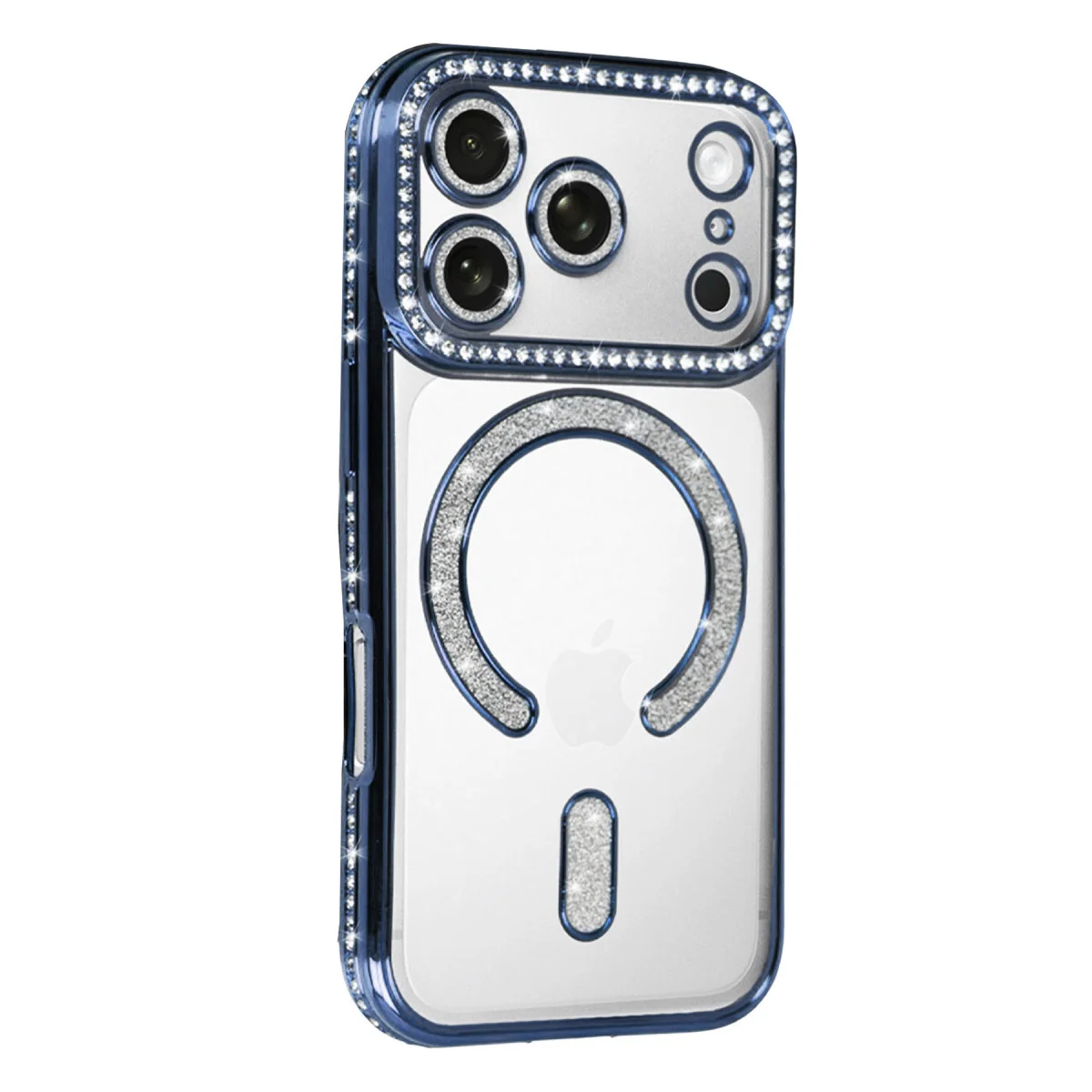iPhone 17 Pro Max Joke Simli Magneticsafe Kılıf - Mavi