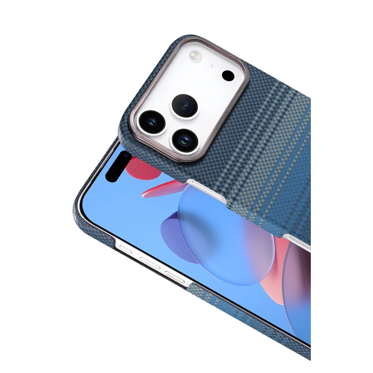 iPhone 17 Pro Max Vega Magsafe Kapak - Mavi