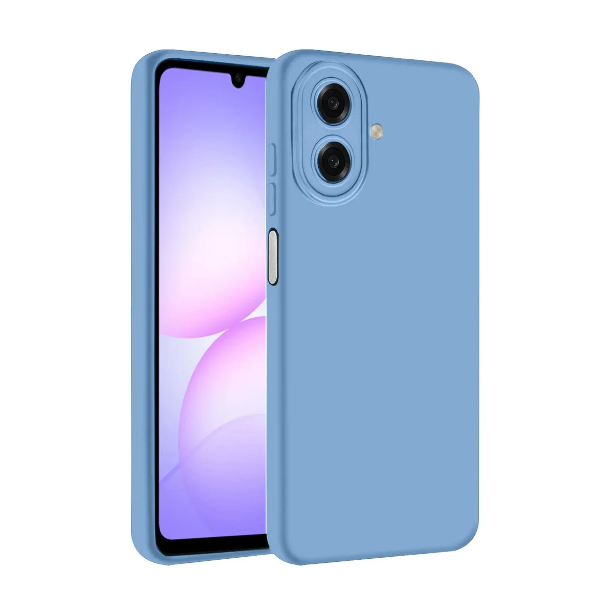 Galaxy A07 4G Nano içi Kadife Silikon - Mavi