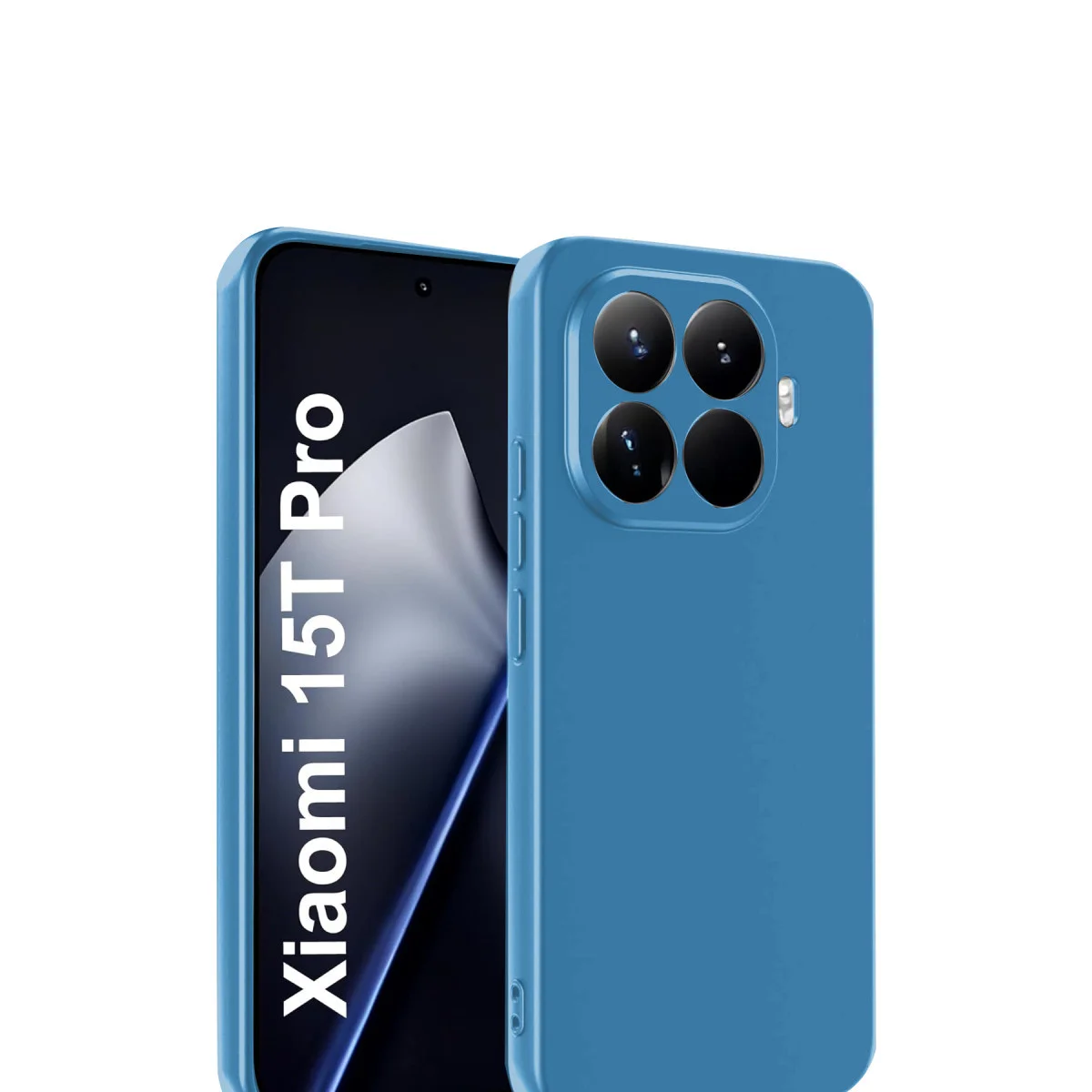 Mi 15T Pro First Silikon - Mavi