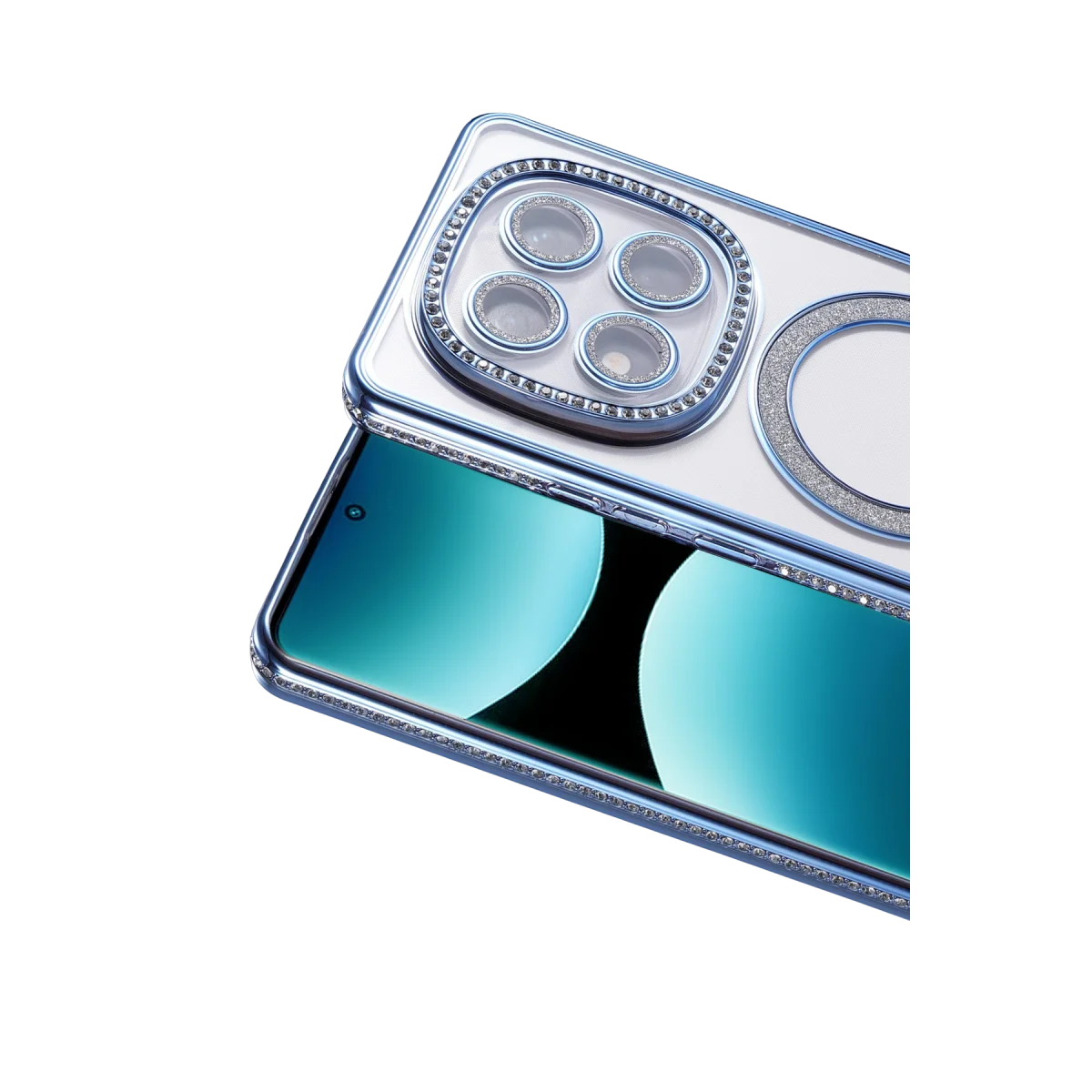 Redmi Note 15 Pro Plus 5G Joke Simli Magneticsafe Kılıf - Mavi