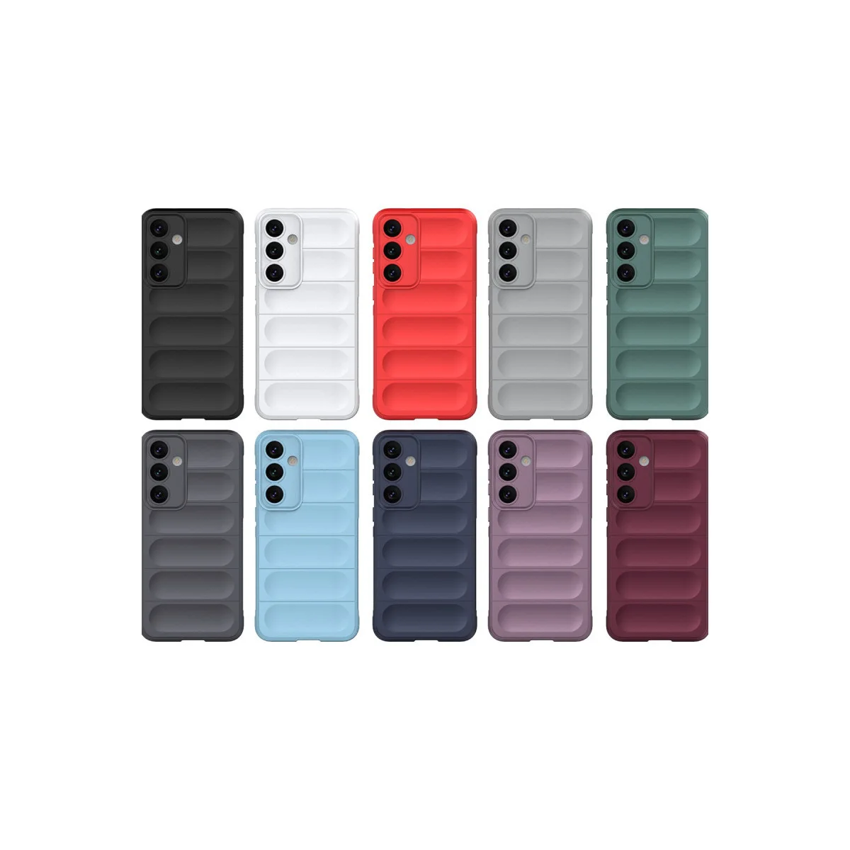 Galaxy S24 Kılıf Optimum Silikon - Koyu Yeşil