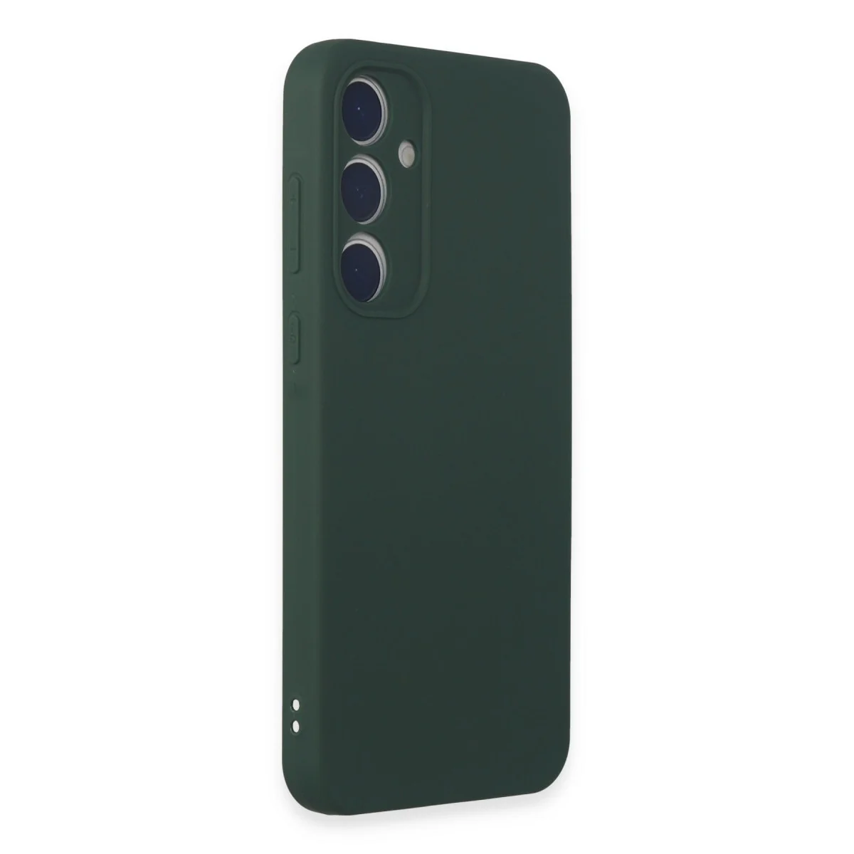 Galaxy A35 5G Kılıf First Silikon - Koyu Yeşil