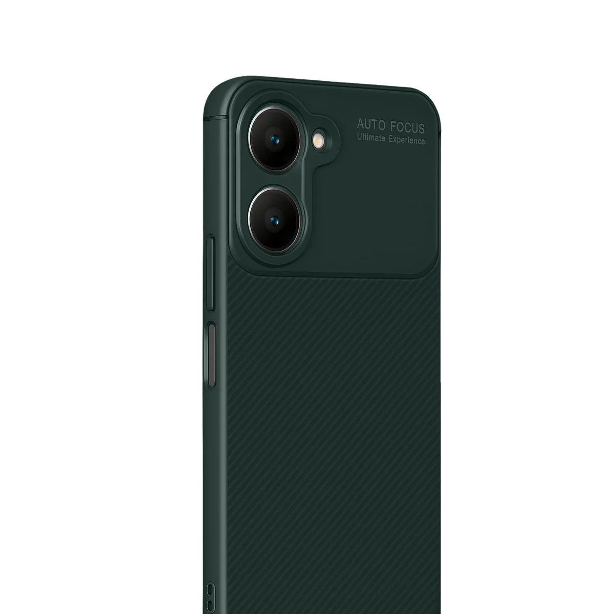 Y18 Kılıf Auto Focus Karbon Kapak - Koyu Yeşil