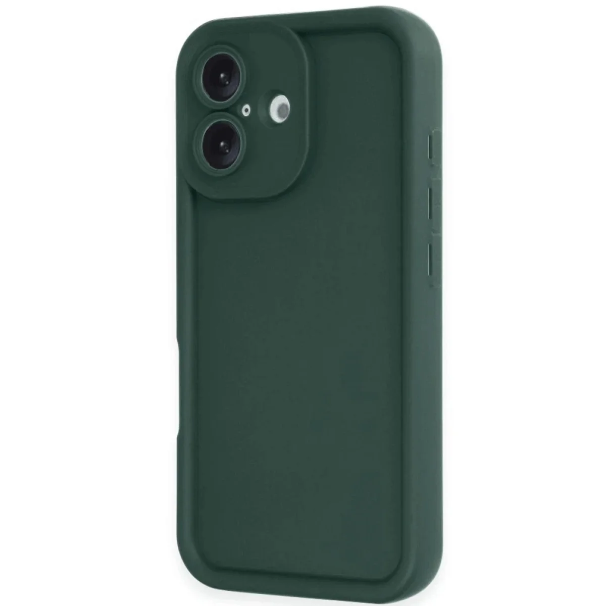 iPhone 16 Kılıf Viera Silikon - Koyu Yeşil