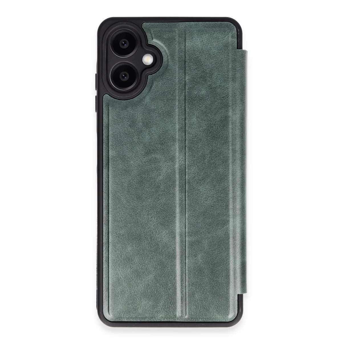 Galaxy A06 Kılıf Flip Cover - Koyu Yeşil