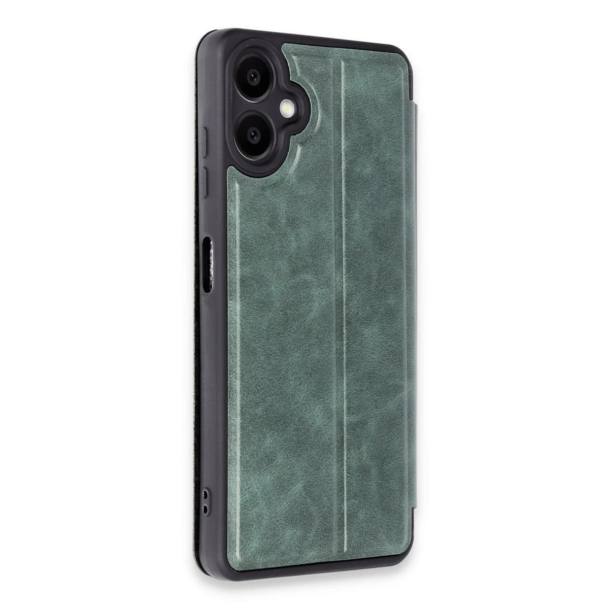 Galaxy A06 Kılıf Flip Cover - Koyu Yeşil