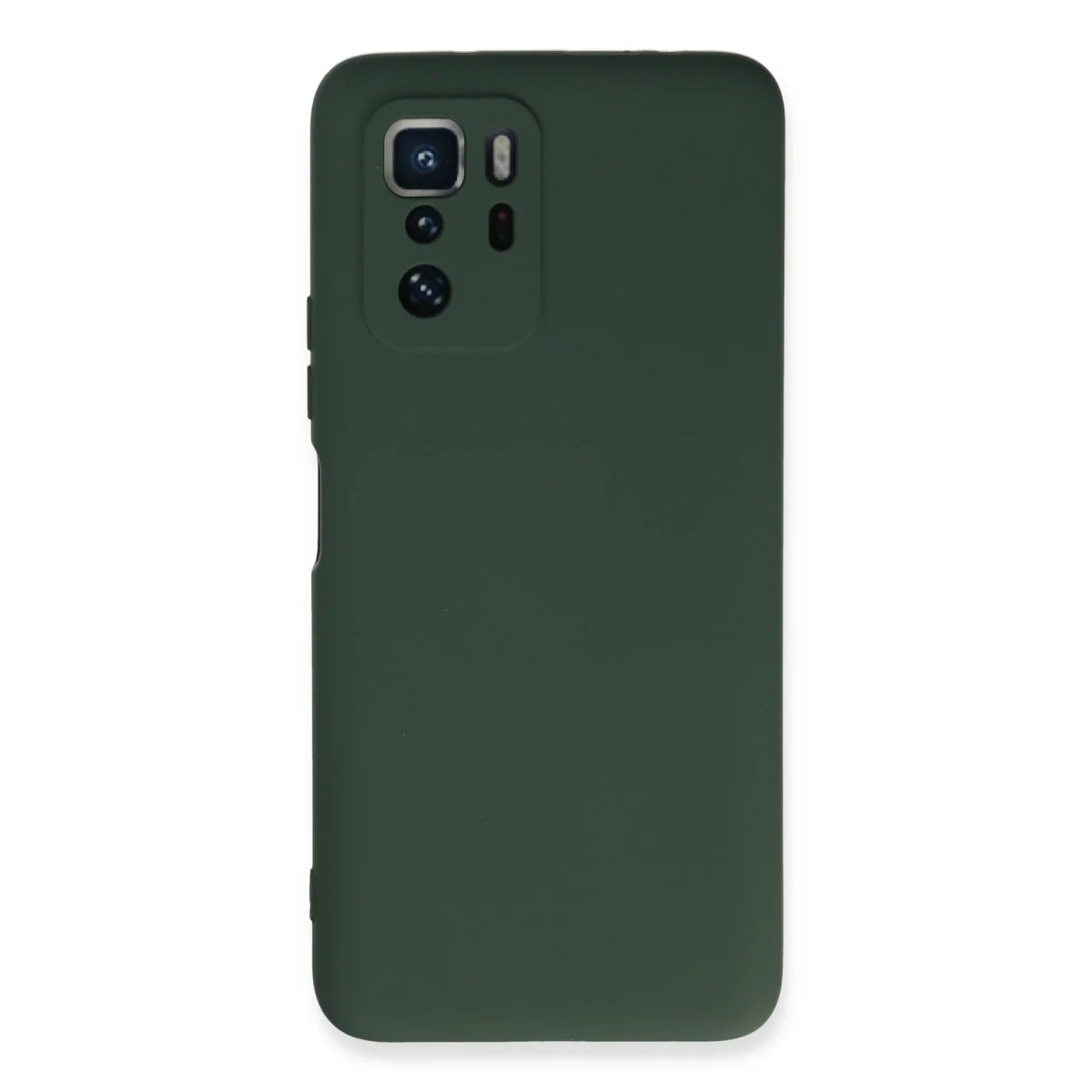Poco X3 GT Kılıf Nano içi Kadife Silikon - Koyu Yeşil