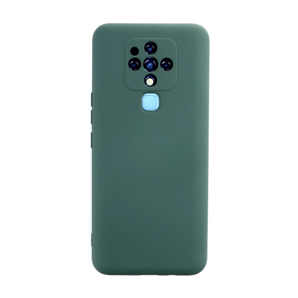 Camon 16 Kılıf Nano içi Kadife Silikon - Koyu Yeşil