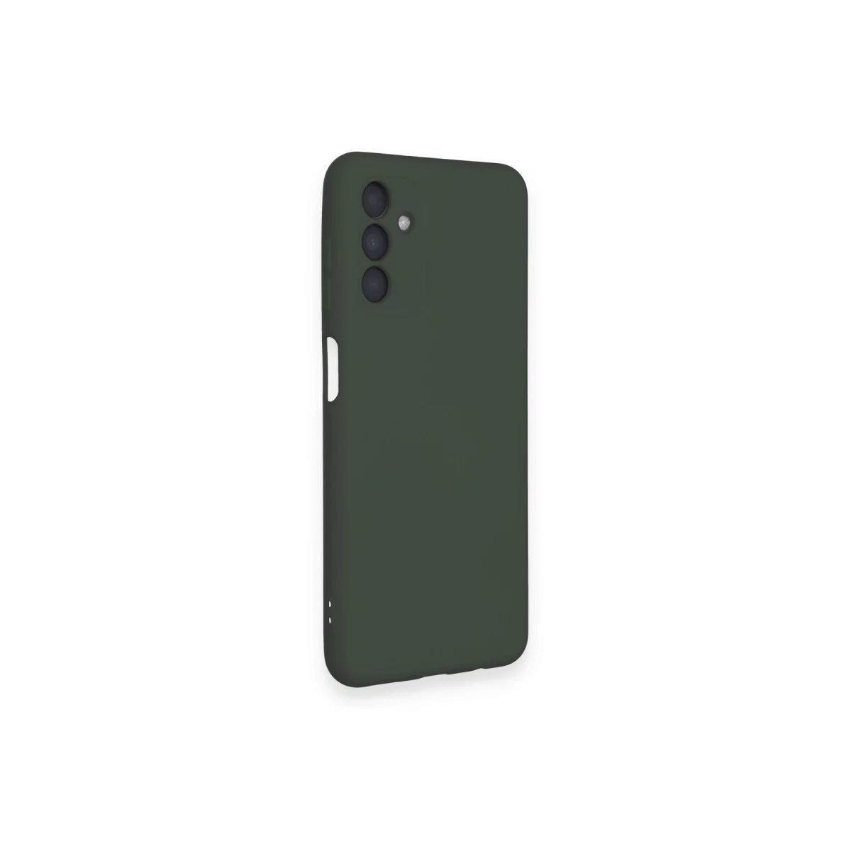 Galaxy A14 4G Kılıf Nano içi Kadife Silikon - Koyu Yeşil