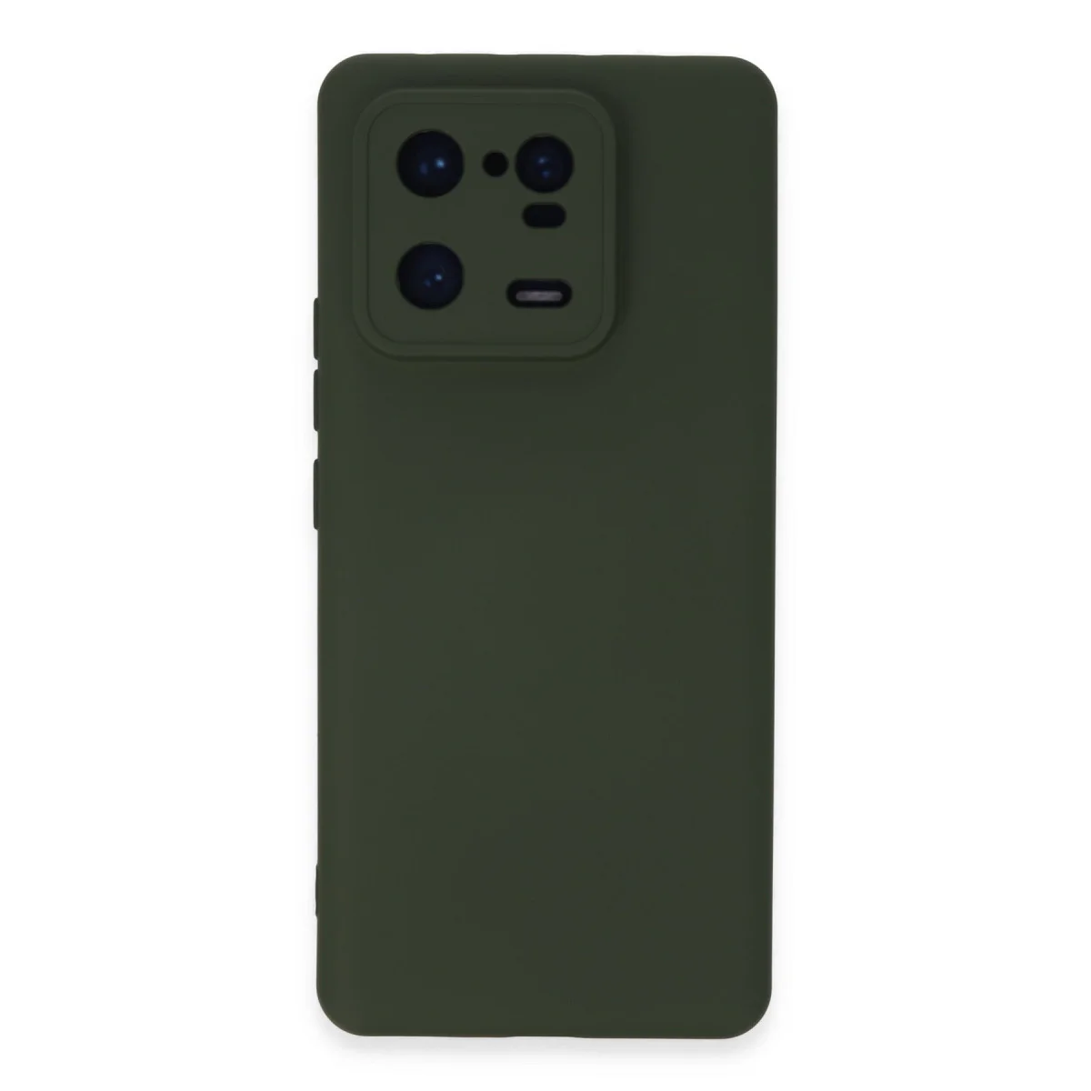 Mi 13 Pro Kılıf Nano içi Kadife Silikon - Koyu Yeşil