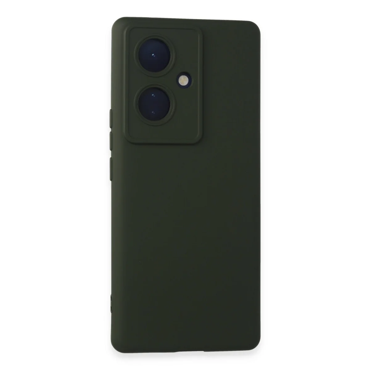 V29 Lite Kılıf Nano içi Kadife Silikon - Koyu Yeşil