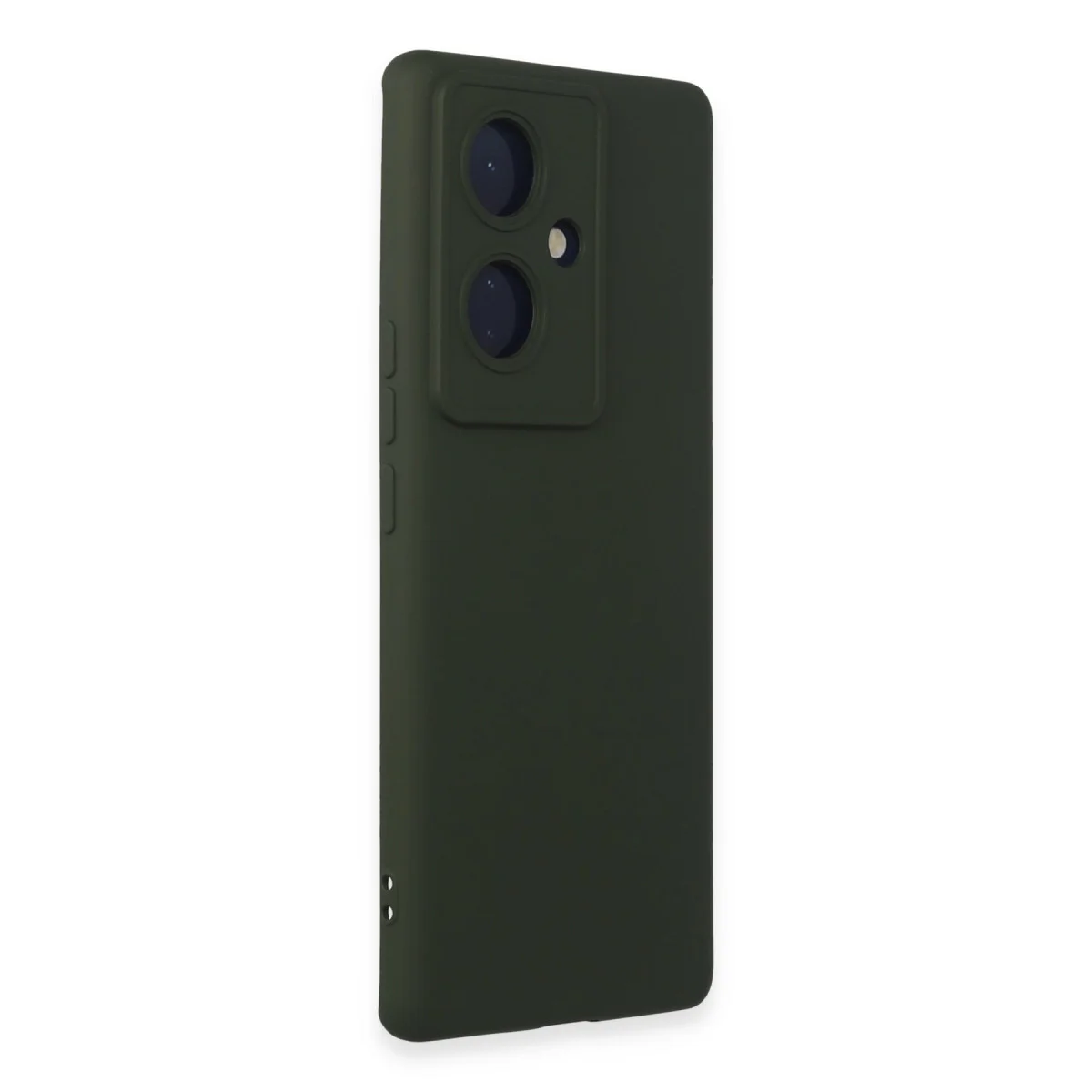 V29 Lite Kılıf Nano içi Kadife Silikon - Koyu Yeşil