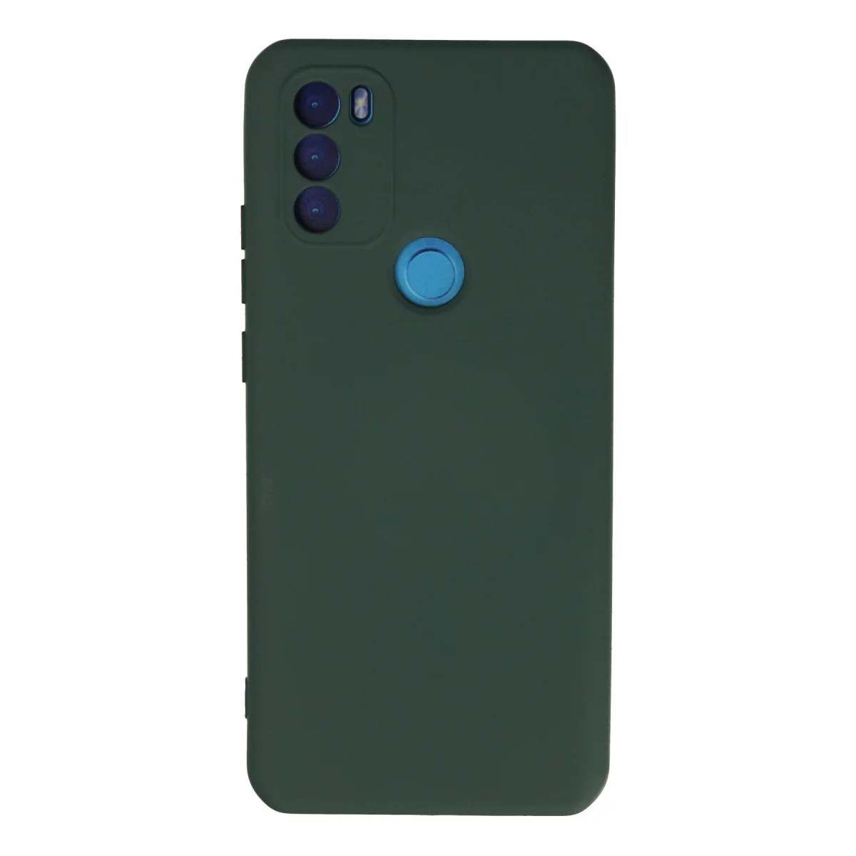 GM 21 Plus Kılıf Nano içi Kadife Silikon - Koyu Yeşil