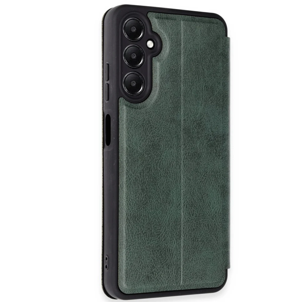 Galaxy A36 Kılıf Flip Cover - Koyu Yeşil