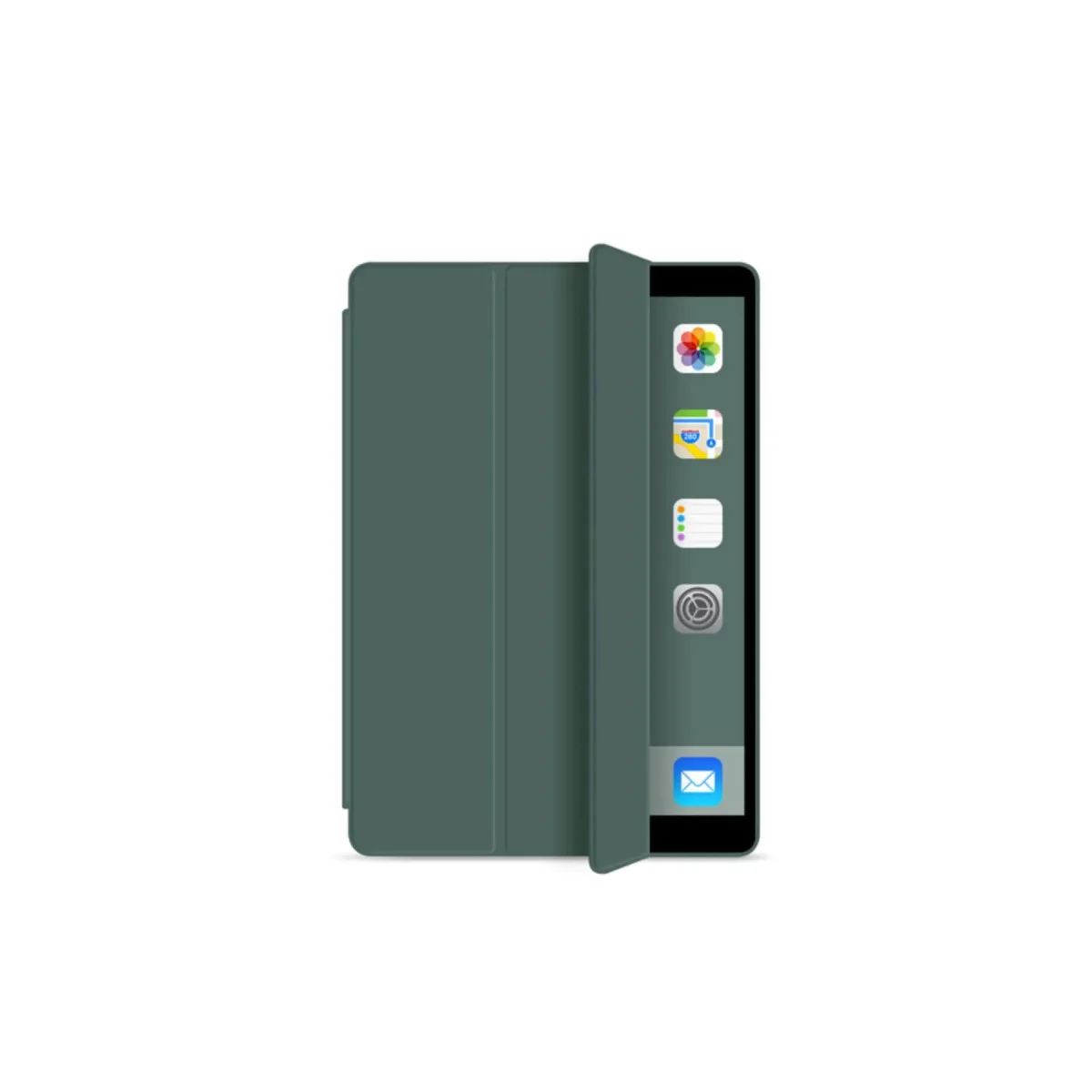 iPad Mini 5 Kılıf Tablet Smart Kılıf - Koyu Yeşil
