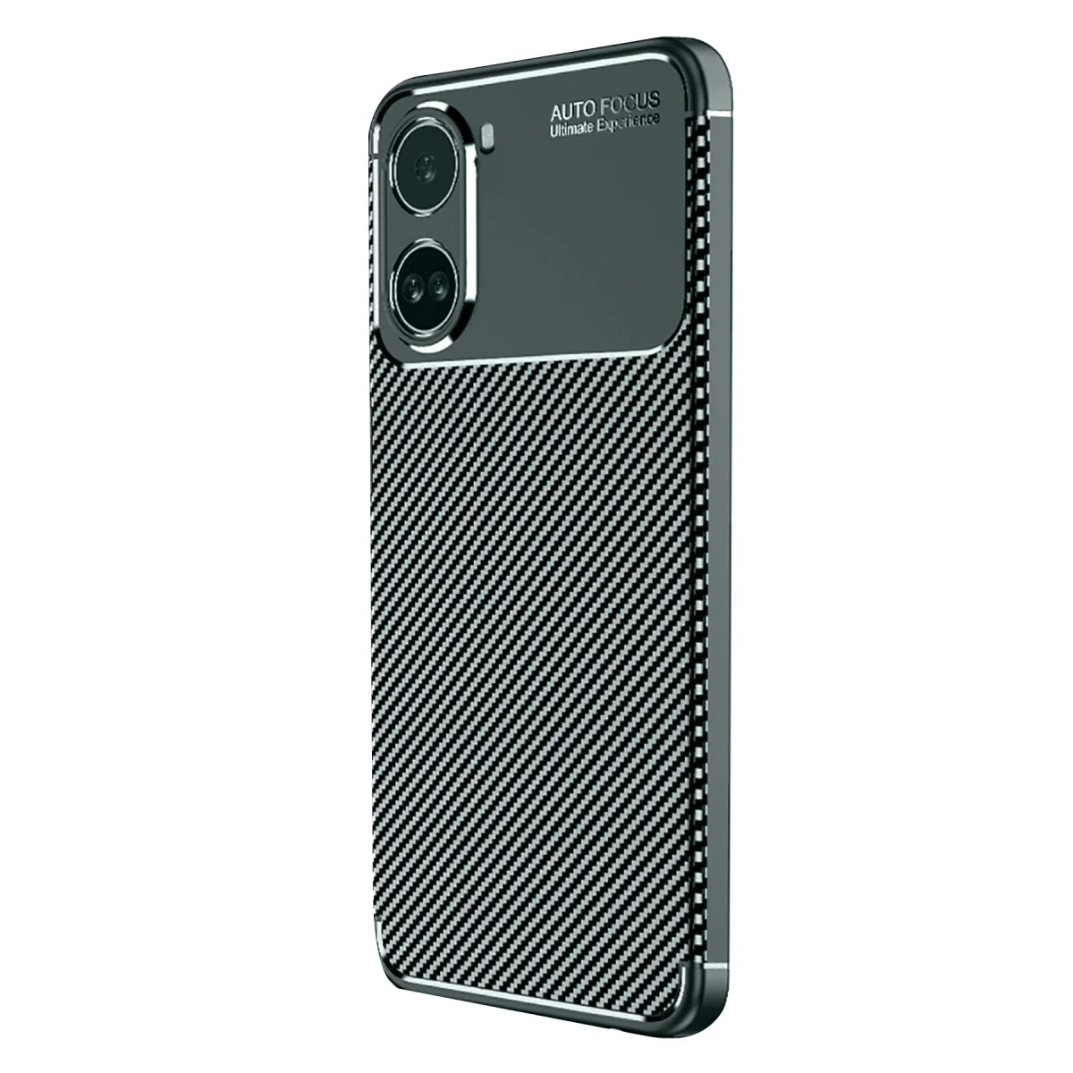 Poco X7 Pro Kılıf Auto Focus Karbon Kapak - Koyu Yeşil