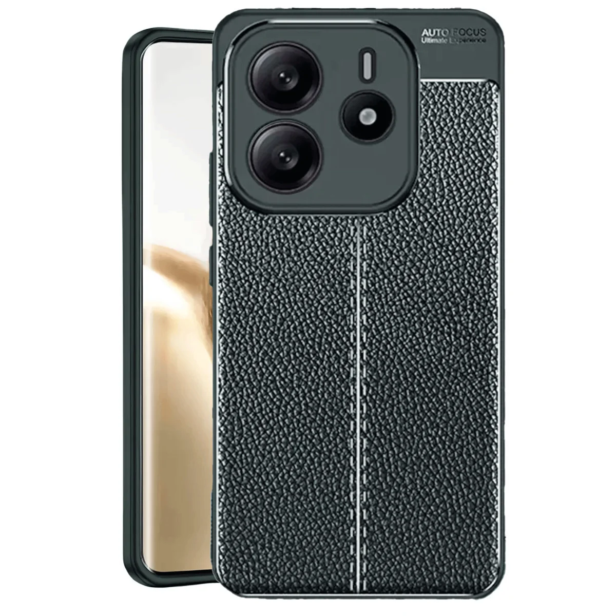Redmi Note 14 4G Kılıf Auto Focus Kapak - Koyu Yeşil