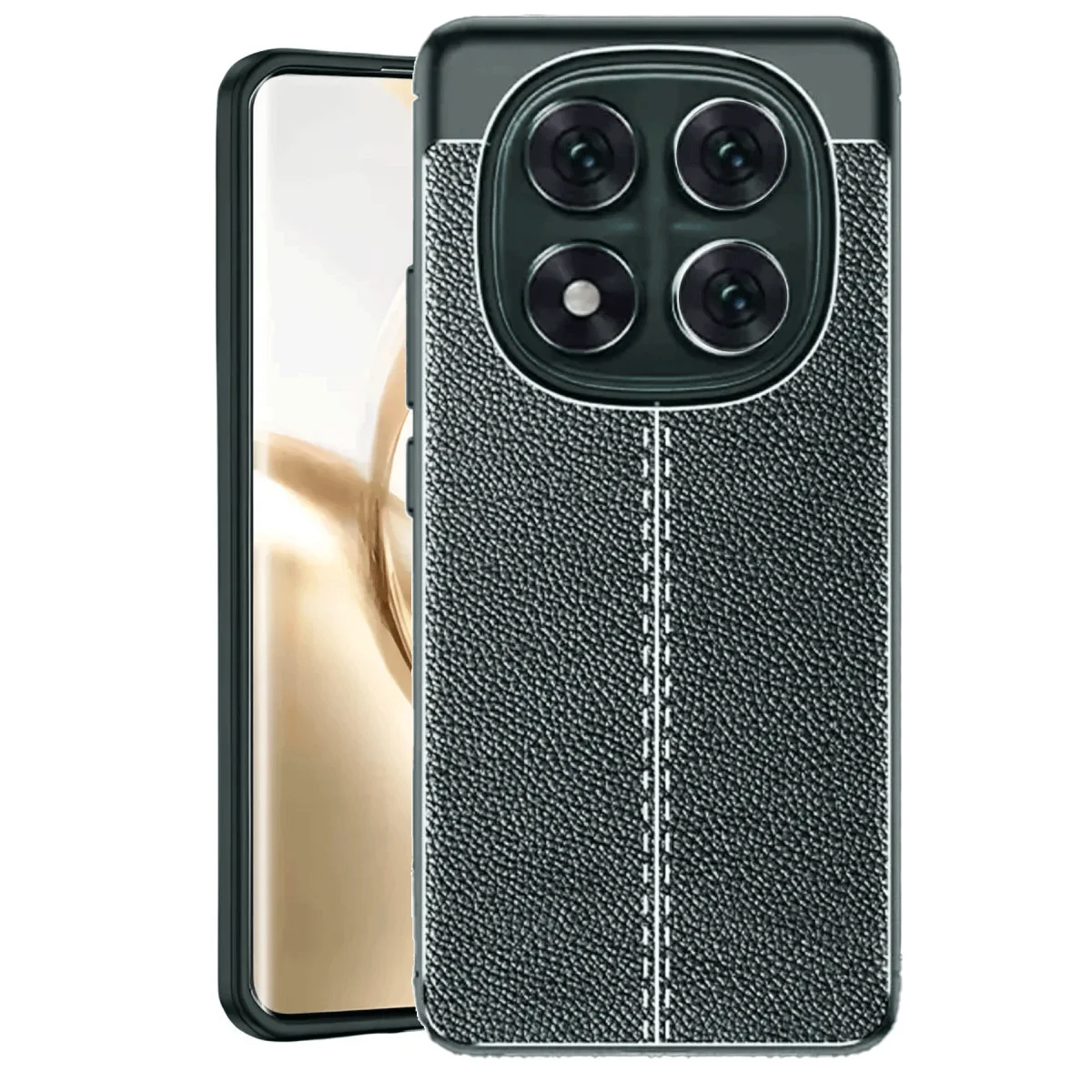 Redmi Note 14 Pro 4G Kılıf Auto Focus Kapak - Koyu Yeşil