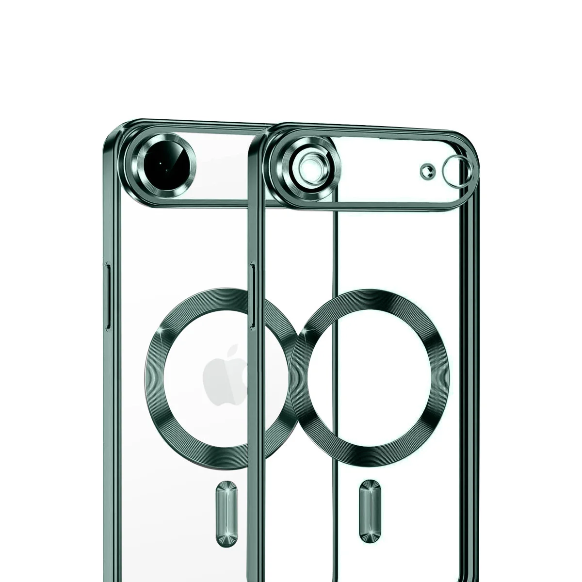 iPhone 17 Air Kross Magneticsafe Kapak - Koyu Yeşil