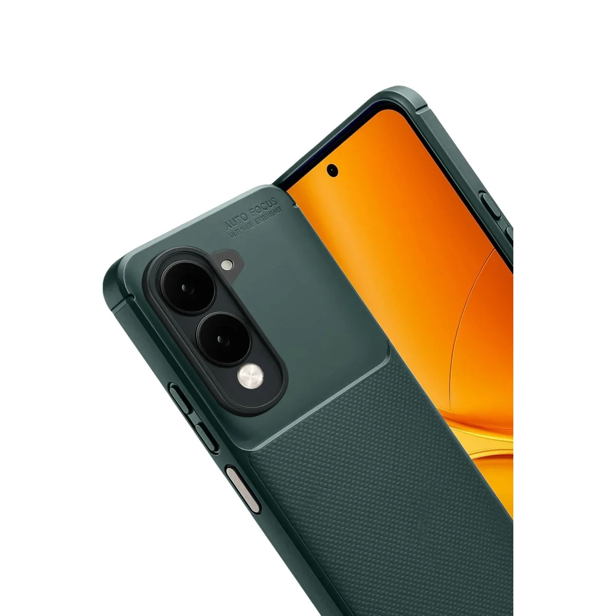 Y29S Auto Focus Karbon Kapak - Koyu Yeşil
