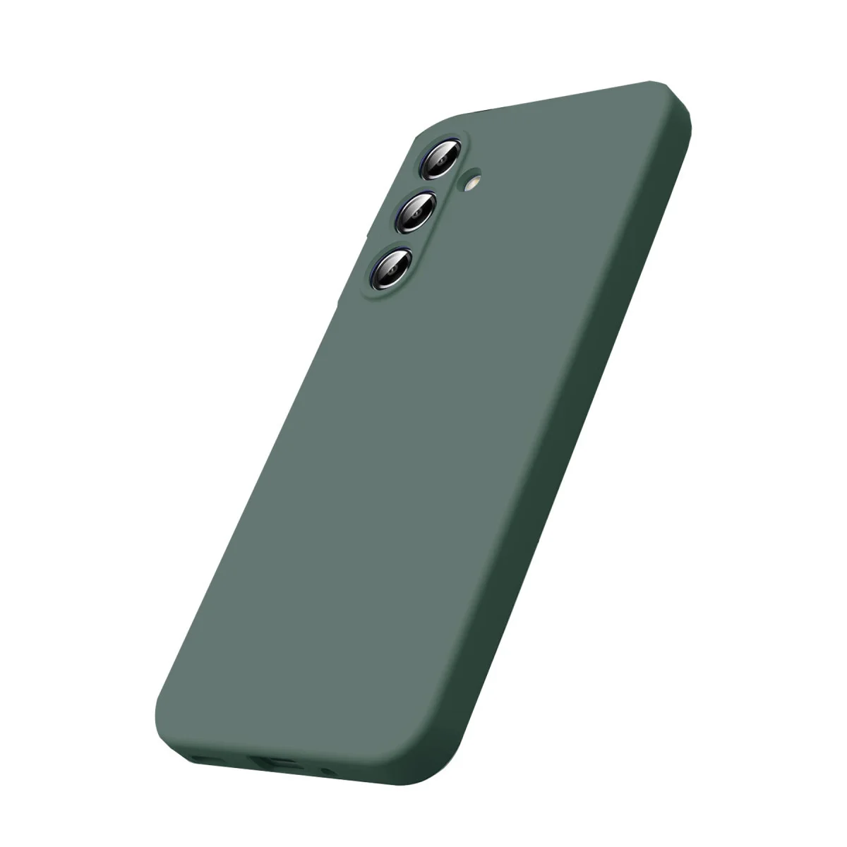 Galaxy S25 FE First Silikon - Koyu Yeşil