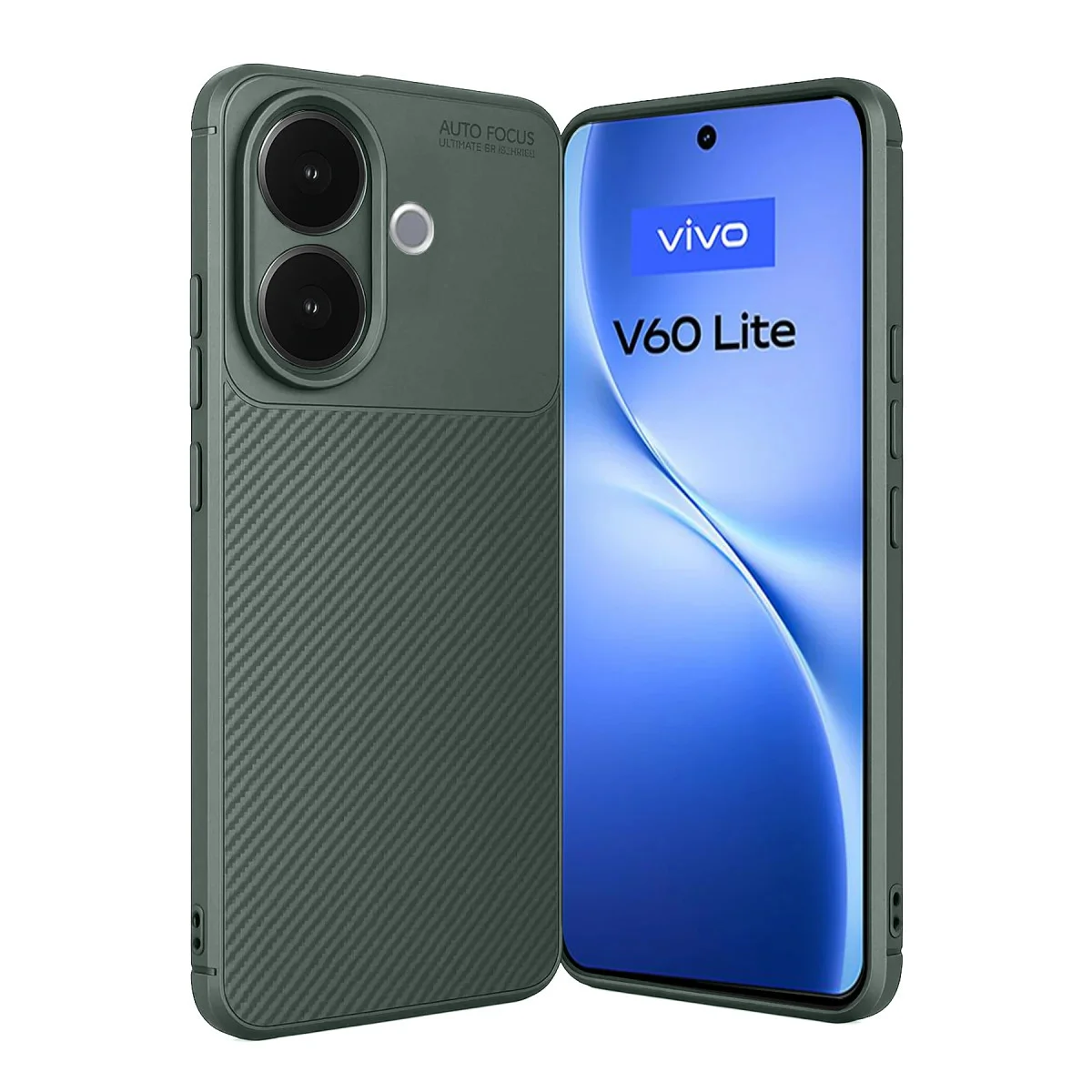 V60 Lite Auto Focus Karbon Kapak - Koyu Yeşil