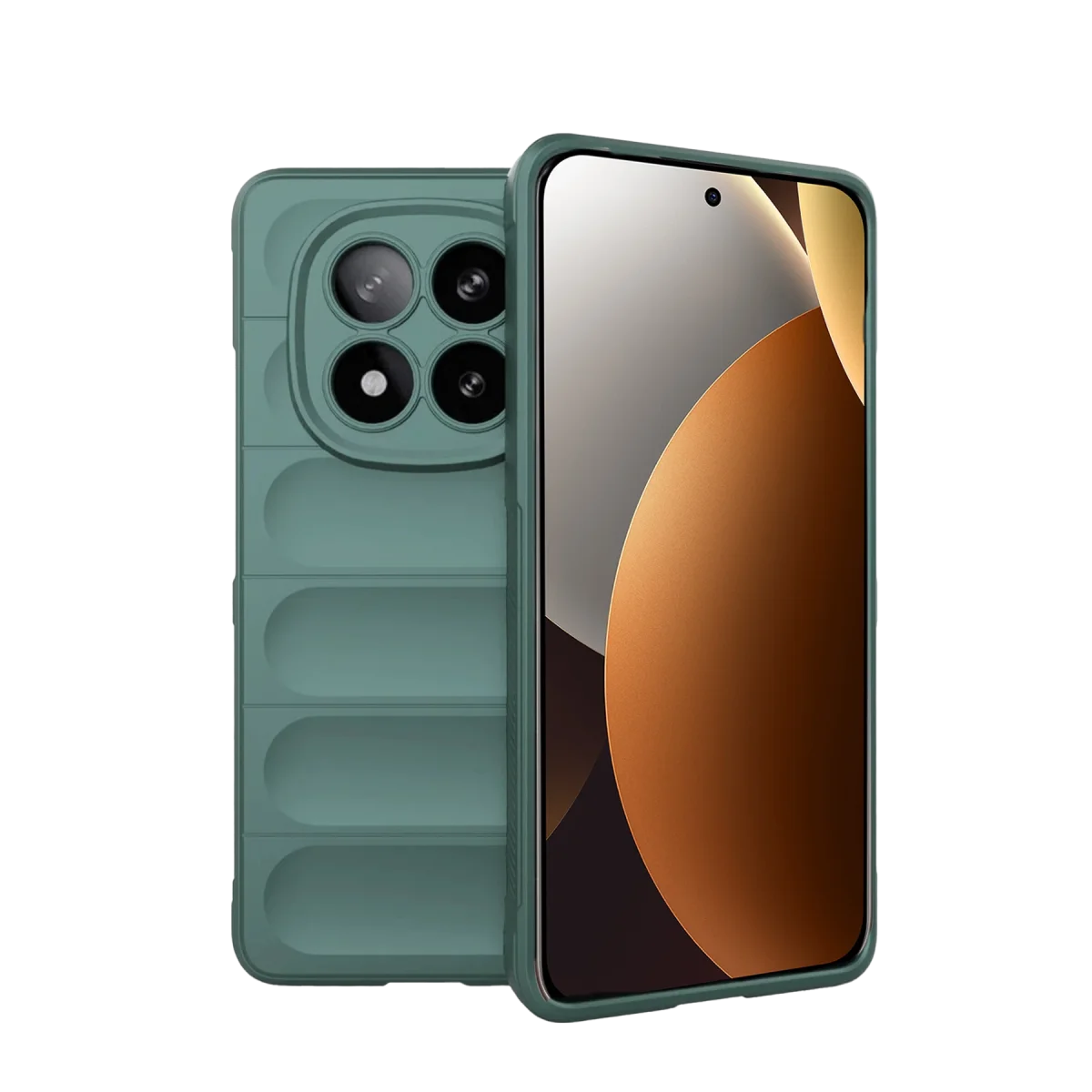 Redmi Note 15 Pro 5G Optimum Silikon - Koyu Yeşil