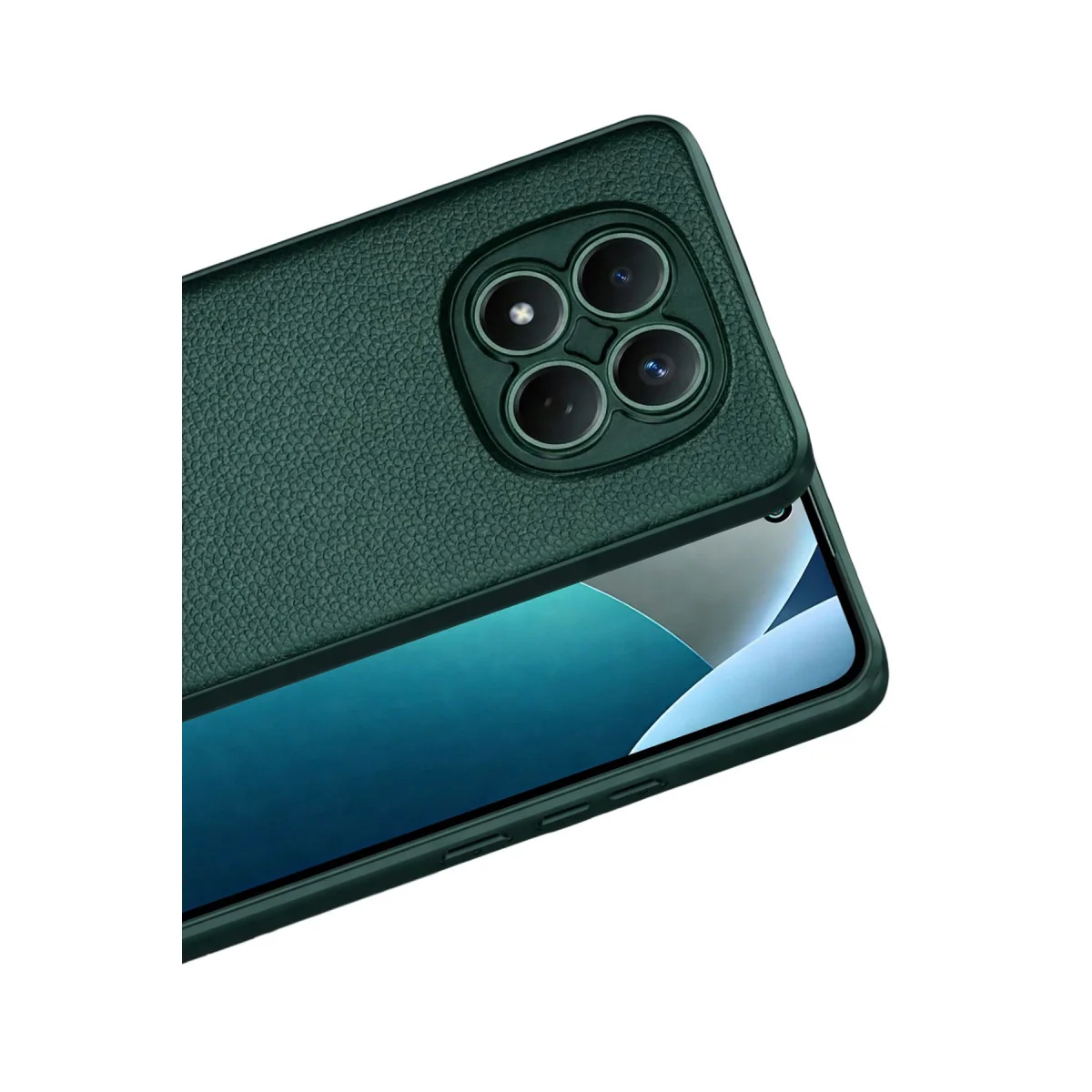 Redmi Note 15 Pro 5G Thermax Silikon Kılıf - Koyu Yeşil