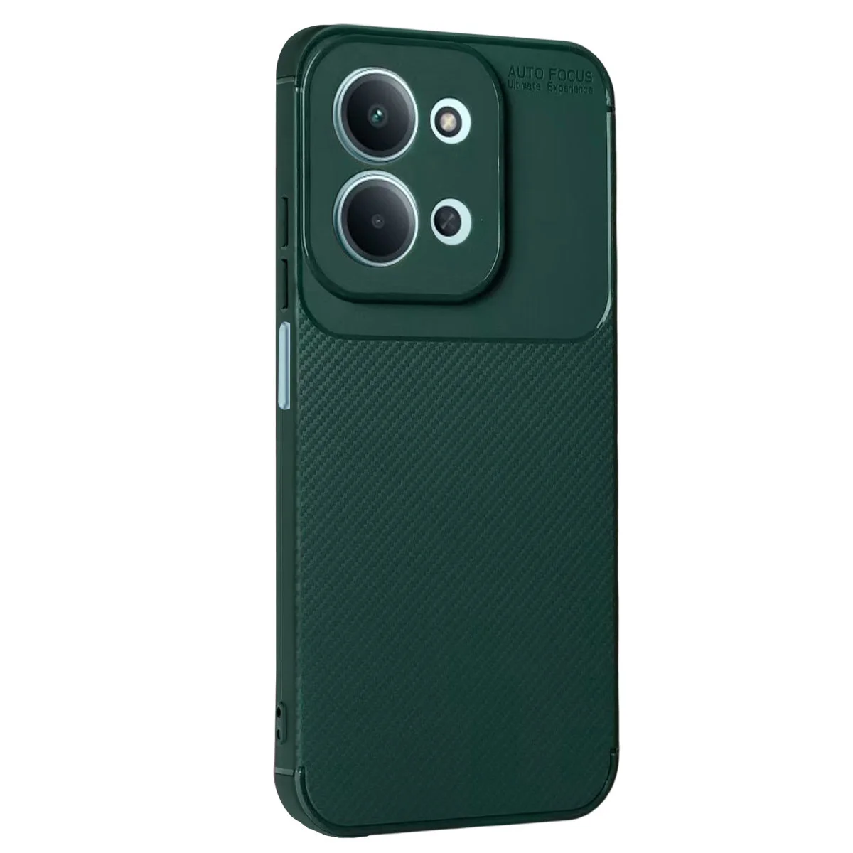 Redmi 15C 5G Auto Focus Karbon Kapak - Koyu Yeşil