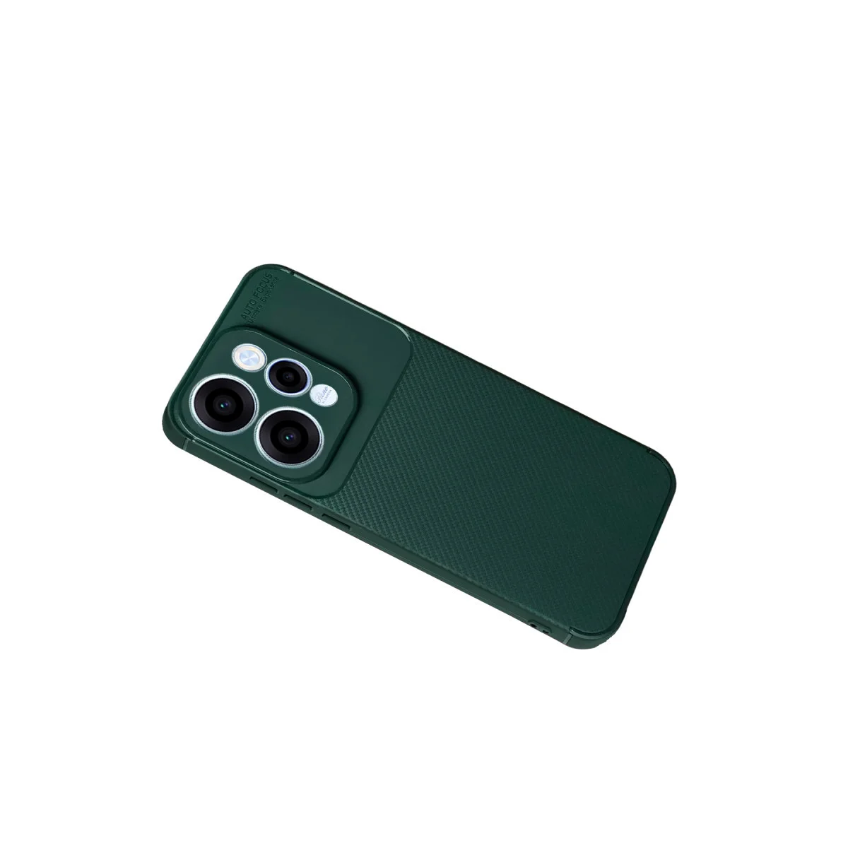Reno 15 Auto Focus Karbon Kapak - Koyu Yeşil