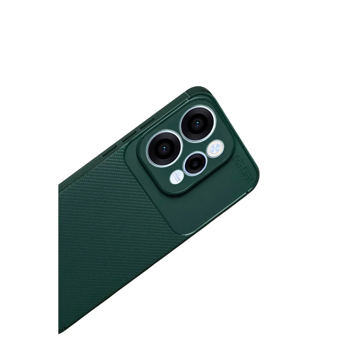 Reno 15 Auto Focus Karbon Kapak - Koyu Yeşil