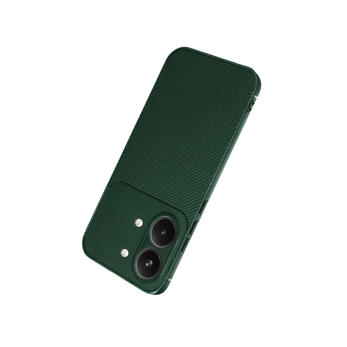Poco X8 Pro Max Auto Focus Karbon Kapak - Koyu Yeşil