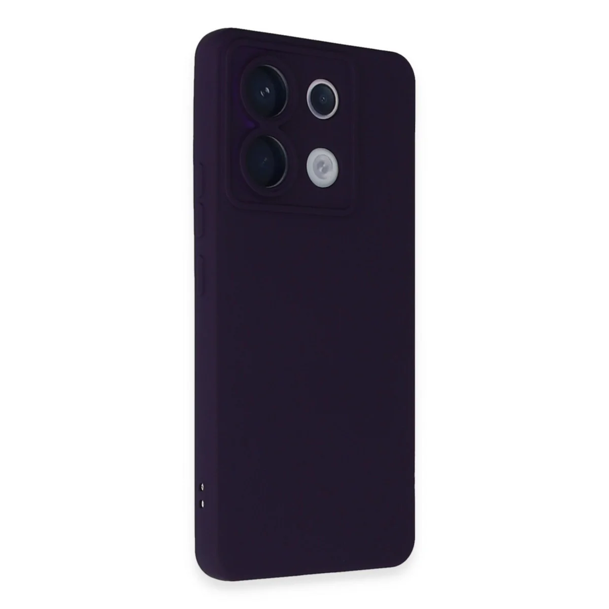 Redmi Note 13 Pro 5G Kılıf Nano içi Kadife Silikon - Mor