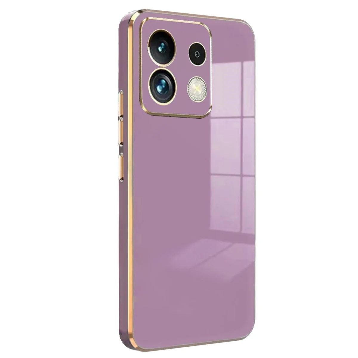 Redmi Note 13 5G Kılıf Volet Silikon - Mor