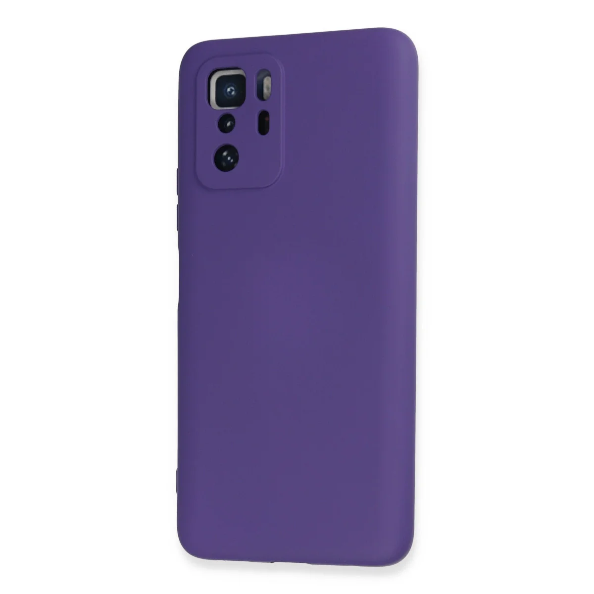Poco X3 GT Kılıf Nano içi Kadife Silikon - Mor