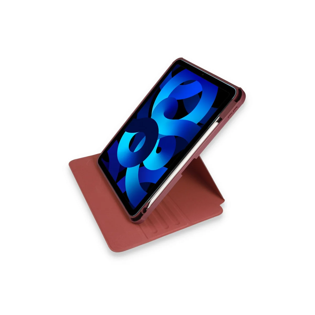 iPad 10.2 (7.nesil) Kılıf Starling 360 Kalemlikli Tablet Kılıf - Mor