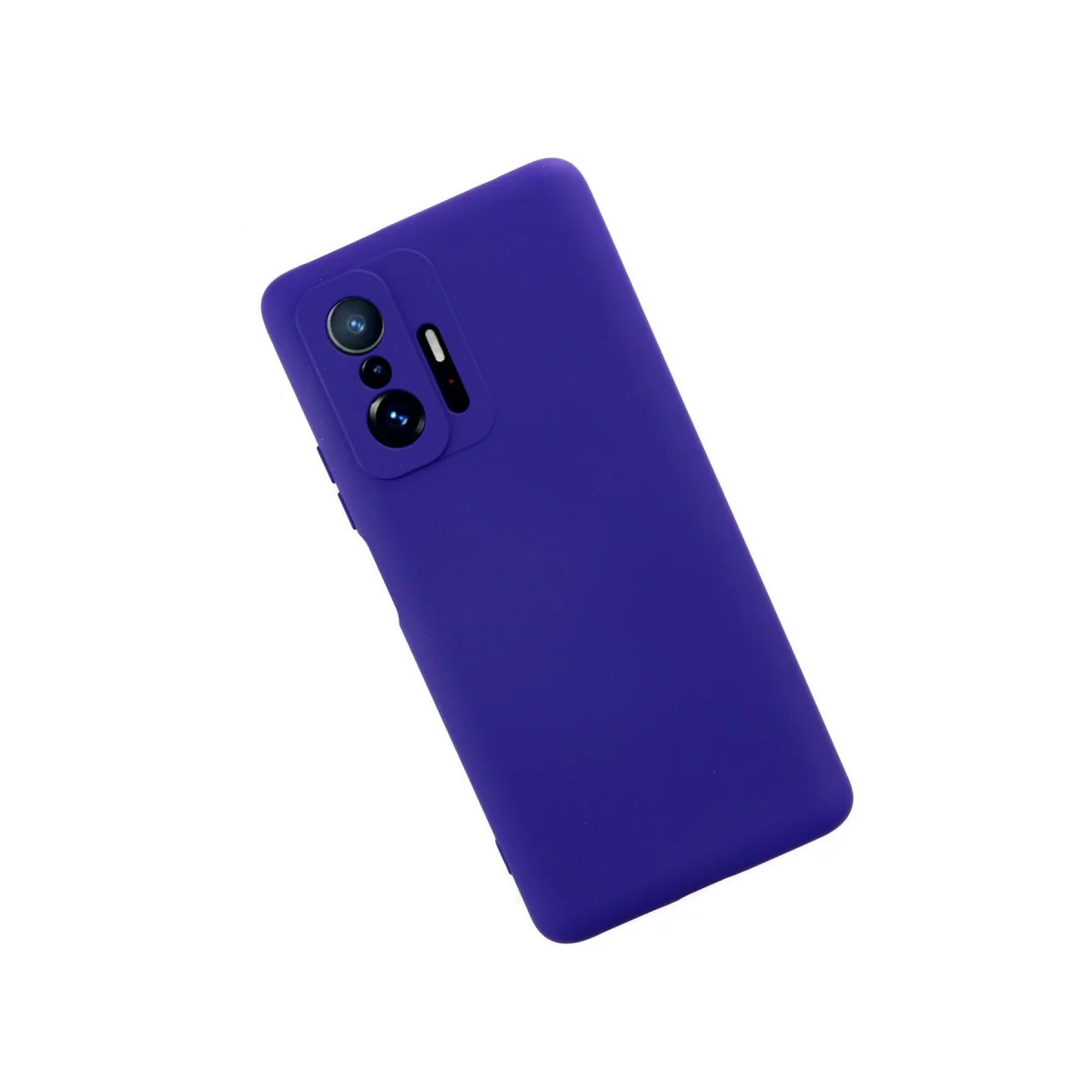 Mi 11T Pro Kılıf Nano içi Kadife Silikon - Mor